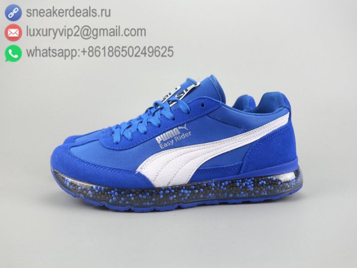 Puma Easy Rider TAUGI Blaze evoKNIT Unisex Running Shoes Blue White Size 36-44